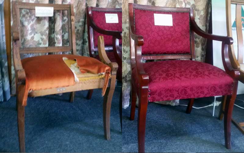 Restoration & Reupholstery - Chair