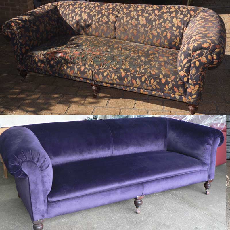 Restoration Edwardian Sofa