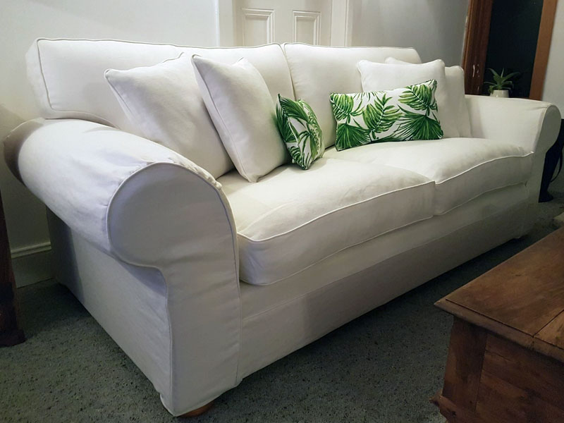 Reupholstery - Lounge with loose covers