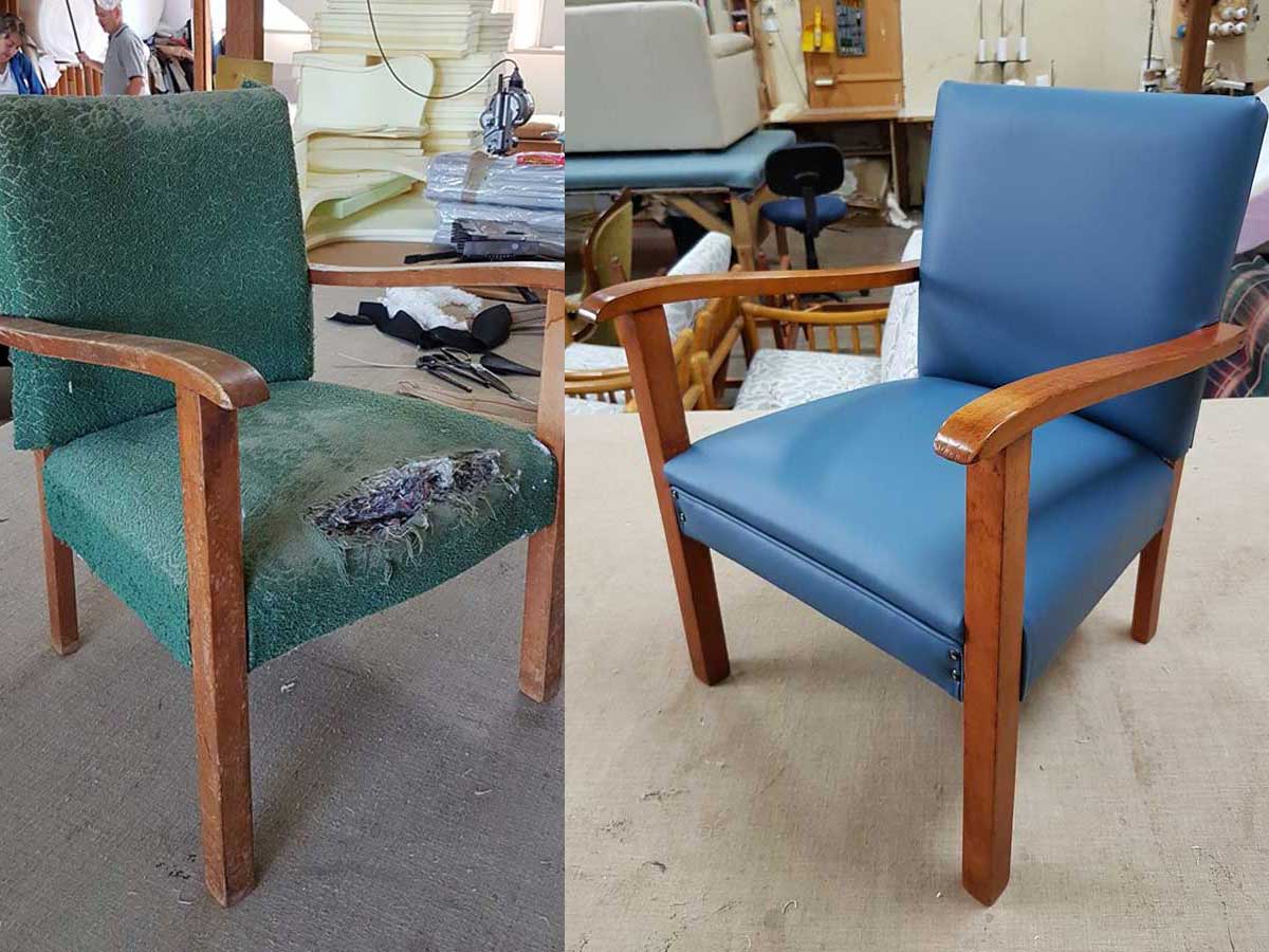 Project 010 - Kids Chair - Domestic Furniture Restoration & Reupholstery