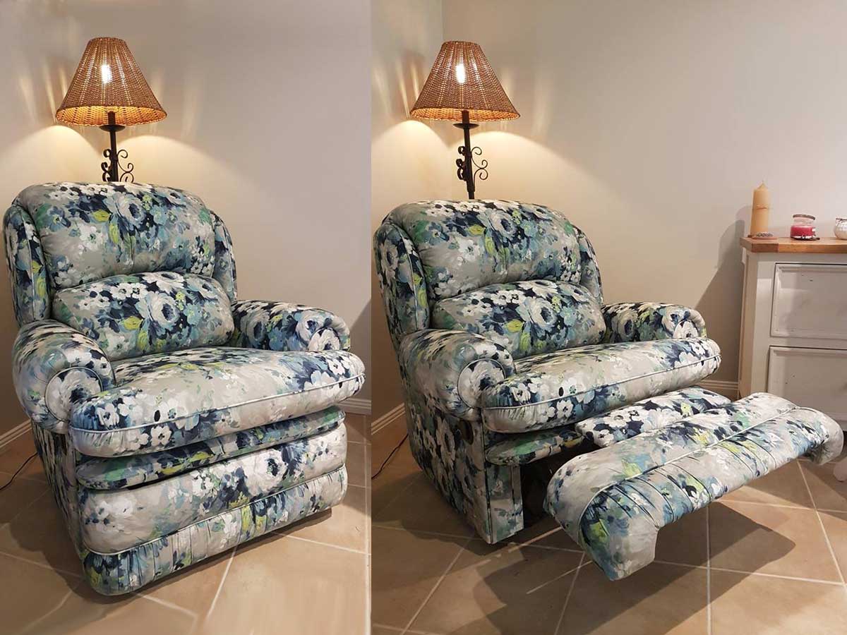 Project 011 - Recliner - Domestic Furniture Restoration & Reupholstery