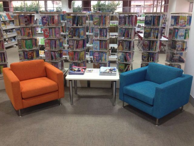 Conference Chairs - commercial furniture restoration, reupholstery - Hawkesbury Library, Windsor, Western Sydney