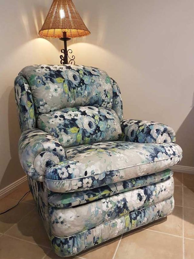 Recliner - Domestic Furniture Restoration & Reupholstery - Windsor, Hawkesbury, Western Sydney