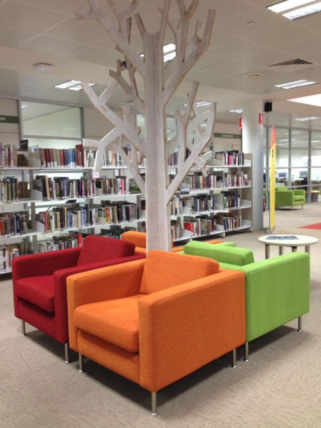 Conference Chairs - commercial furniture restoration, reupholstery - Hawkesbury Library, Windsor, Western Sydney